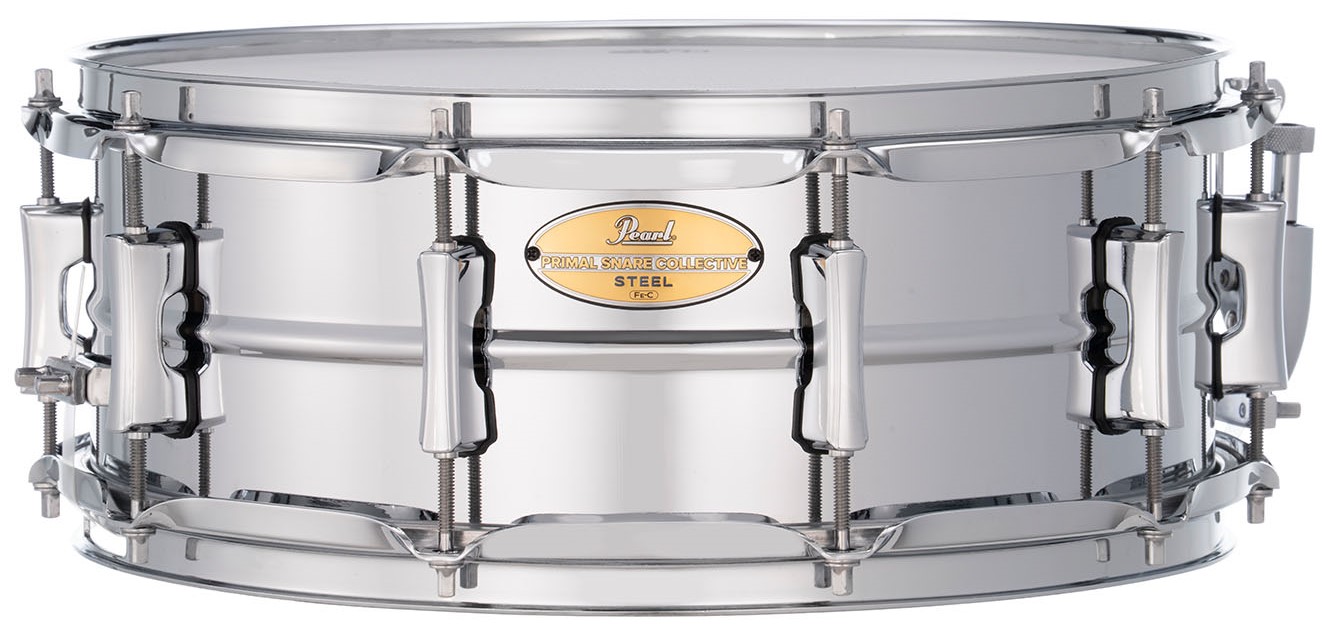 Pearl Primal Snare Collective Steel 14"x5.5" Snare Drum