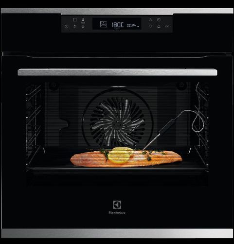 תנור פירוליטי רב-תכליתי ®SenseCook עם טורבו אקטיבי מסדרת  Seamless Design EOP7727X