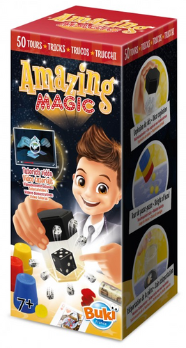 ערכת קסמים Magic Box – Amazing עם 50 קסמים איקוניים