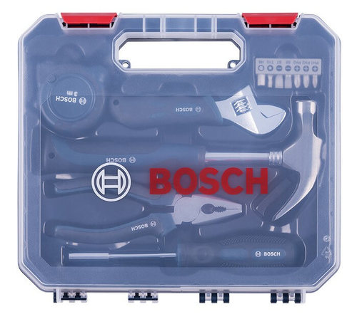 סט כלי עבודה ידניים מקצועי 12 חלקים – BOSCH