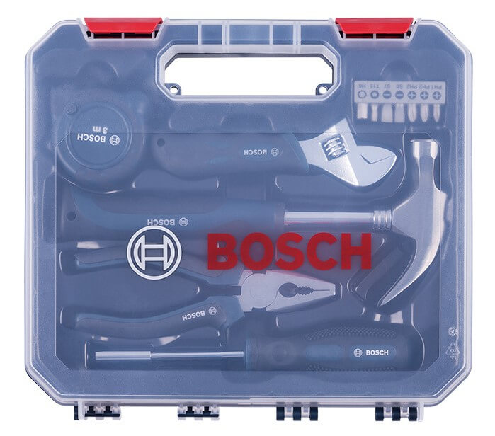 סט כלי עבודה ידניים מקצועי 12 חלקים – BOSCH