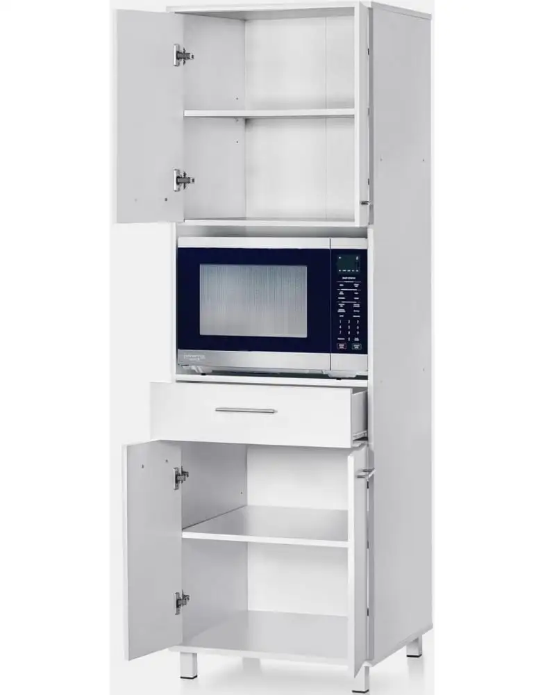 ארונית מיקרוגל 4 דלתות + מגירה (409)