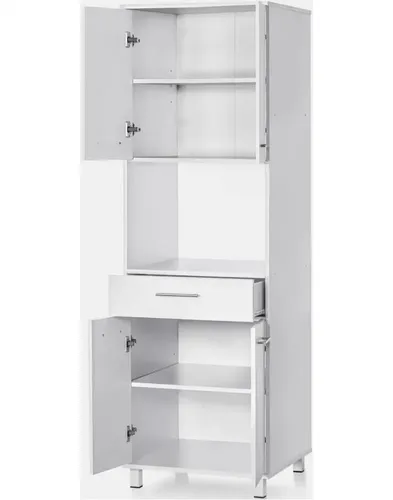 ארונית מיקרוגל 4 דלתות + מגירה (409)