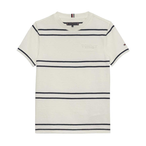 חולצה TOMMY HILFIGER מידות 6 חודשים עד 16 שנים לילדים בדוגמת פסים