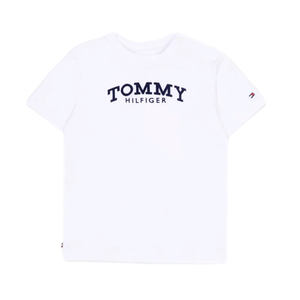 חולצה TOMMY HILFIGER מידות 0-3 חודשים עד 2 שנים לילדים בגוון לבן
