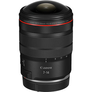 עדשת Canon RF 7-14mm f/2.8-3.5 L Fisheye STM