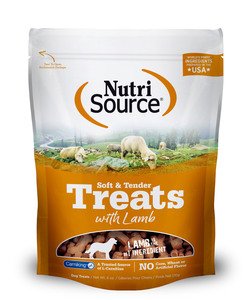 נוטרי סורס חטיף רך לכלב בטעם טלה 170 גרם | NutriSource Soft & Tender Lamb 170g