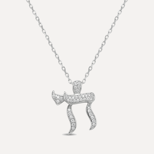 שרשרת חי משובץ