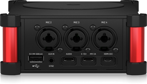 מיקסר ומקליט שטח דיגיטלי Behringer FLOW 4V – 4 כניסות, 32-Bit Float ו-Timecode
