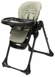 כסא אוכל קומודו Comodo XL עם ריפוד דמוי עור מעובה, מצבי גובה ושלושה מצבי שכיבה - ירוק