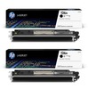 זוג טונרים שחור מקורי HP CE310AD 126A