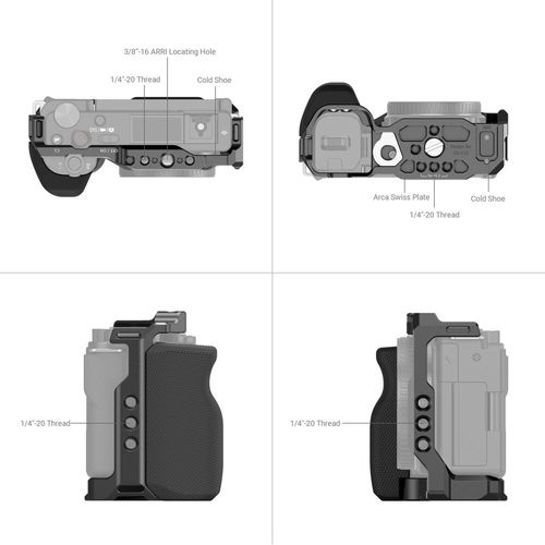 כלוב למצלמת Sony ZV-E10 דגם SmallRig 3538B