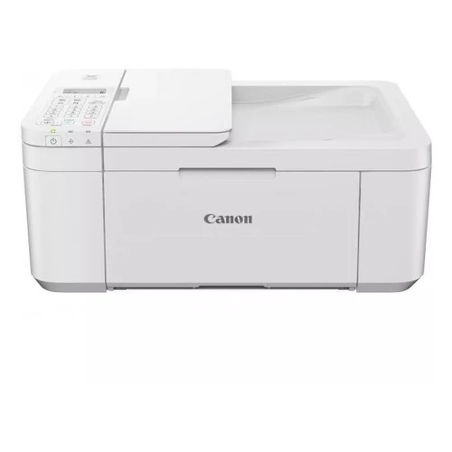 מדפסת Canon PIXMA TR4756i צבעונית אלחוטית 4 ב-1 עם סורק, פקס ו-Wi-Fi - לבן