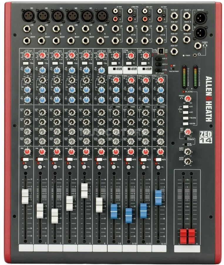 מיקסר Allen & Heath ZED 14