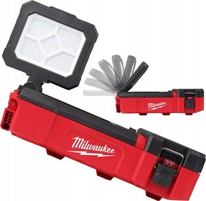 גוף פנס הצפה לד 12V M12 POAL מסדרת PACKOUT מבית Milwaukee