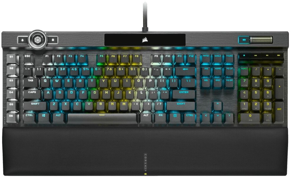 מקלדת גיימינג מכנית Corsair K100 OPX Switch Black