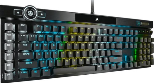 מקלדת גיימינג מכנית Corsair K100 OPX Switch Black
