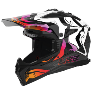 קסדת LS2 MX708 FAST II- ווש לבן