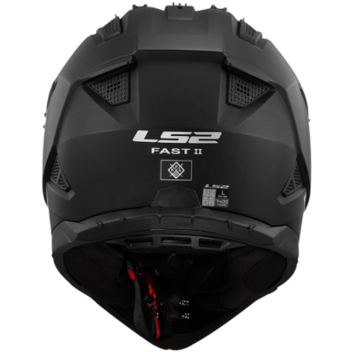 קסדת LS2 MX708 FAST II- ווש לבן