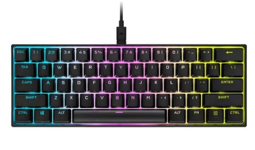 מקלדת מכנית חוטית Corsair K65 RGB Mini