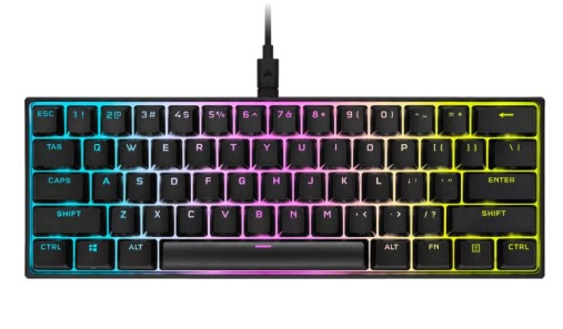 מקלדת מכנית חוטית Corsair K65 RGB Mini