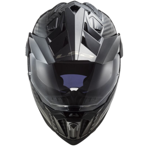 קסדת אדוונצ’ר LS2 MX701 C EXPLORER CARBON-כתום