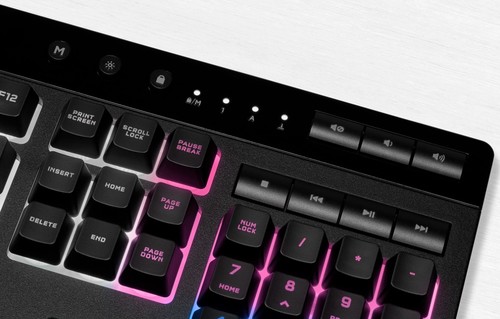 מקלדת גיימינג מכנית חוטית Corsair K55 RGB PRO XT