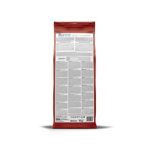 מונג' - מזון יבש לכלבים בוגרים מכל הגזעים - כבש - 12 ק