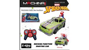 מכונית שלט מתנדנדת ספיידרמן SPIDERMAN
