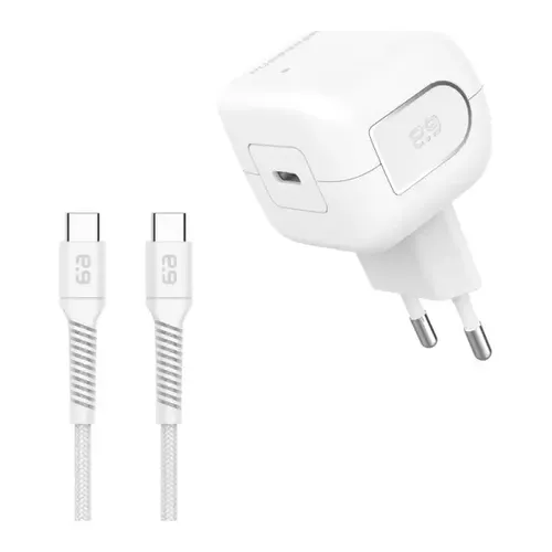 מטען קיר מהיר 45W GaN עם יציאת USB-C וכבל USB-C מבית PureGear