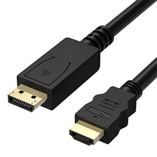 כבל DisplayPort-HDMI באורך 1.8M באיכות PROTEC 4K/30Hz