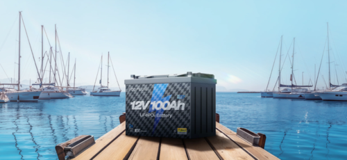 מצבר ליתיום נטען לקרוואנים ECOFLOW LIFEPO4 12V 100Ah