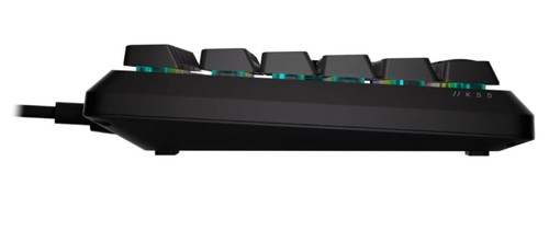 מקלדת גיימינג חוטית Corsair K55 CORE RGB