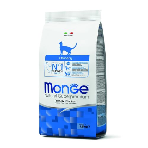 מונג' - מזון יבש לשמירה על בריאות ערכת דרכי השתן (יורינרי) - עוף - 1.5 ק