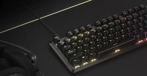 מקלדת גיימינג אלחוטית Corsair K70 CORE TKL RGB