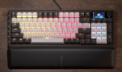 מקלדת גיימינג אלחוטית Corsair Vanguard 96 MLX Plasma