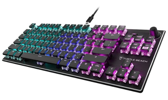 מקלדת גיימינג מכנית חוטית Turtle Beach Vulcan TKL