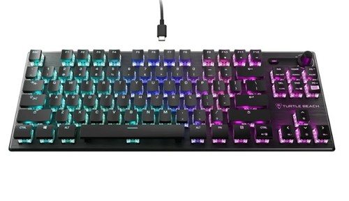 מקלדת גיימינג מכנית חוטית Turtle Beach Vulcan TKL