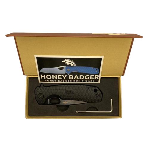סכין מתקפל עם להב מושחם  HB1347BB- Honey Badger