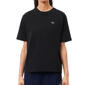 חולצה LACOSTE צבע שחור מידות XS-XL לנשים בגוון שחור