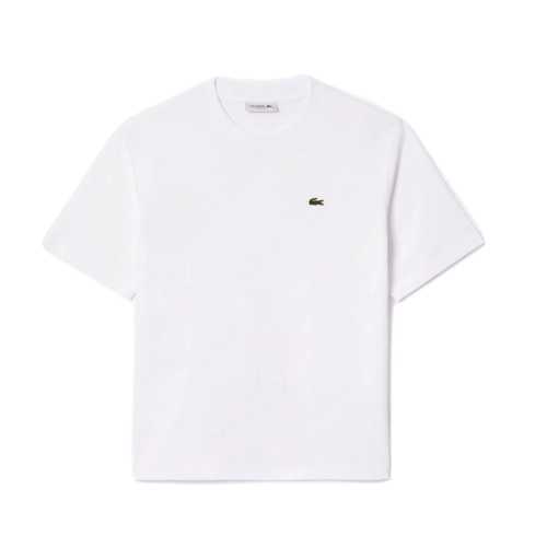 חולצה LACOSTE מידות XS-XL לנשים בגוון לבן