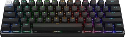 מקלדת גיימינג אלחוטית Logitech G Pro X 60 Lightspeed