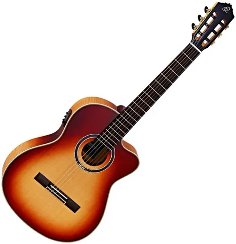 גיטרה קלאסית מוגברת Ortega HONEYSUITEC/E