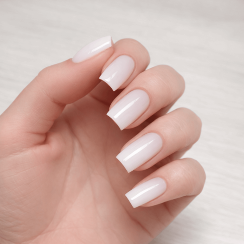 ג'ל בניה פייבר לבן חלבי חצי שקוף 30 גר' מגנטיק  Fiber Gel Blush Ivory  