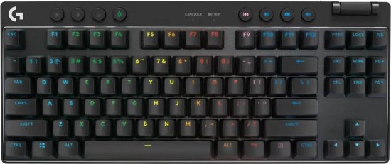 מקלדת גיימינג אלחוטית Logitech G Pro X TKL Lightspeed