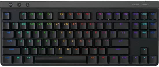 מקלדת גיימינג מכנית אלחוטית Logitech G515 TKL LightSpeed RGB