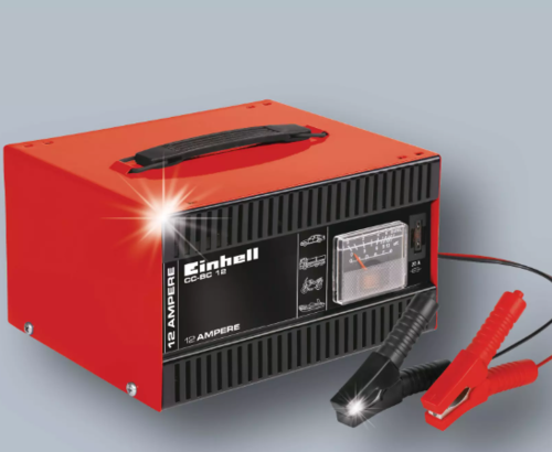 מטען מצברים אוטומטי לרכב ולאופנוע 6V-12V / Ah 2.6-200 EINHELL 