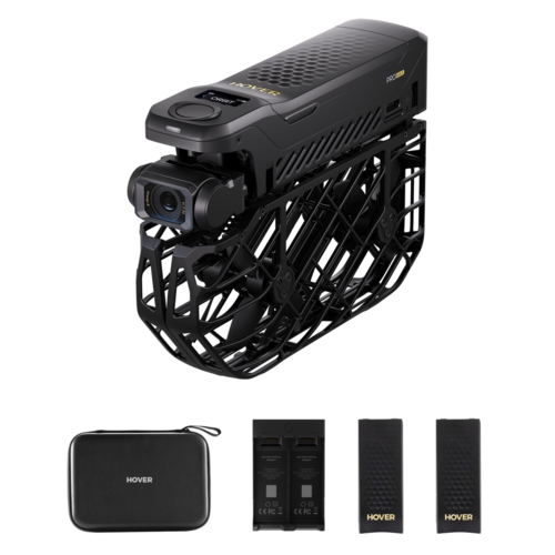 HOVERAir X1 ProMAX – באנדל רחפן חכם לצילום אישי + סוללה חכמה + תחנת טעינה + תיק אחסון