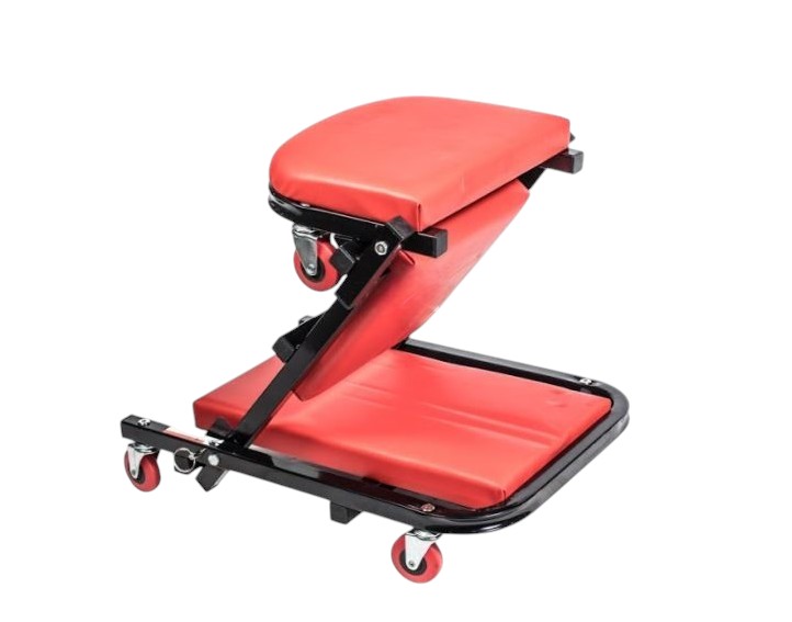 מיטת מכונאים מתקפלת לכיסא ROHER דגם 1092002 – 2 ב־1 לעבודה במוסך