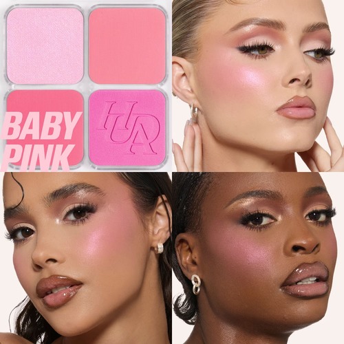 פלטת היילייטרים של הודה ביוטי Huda Beauty Blush Filter Blurring Blushlighters Palette 7.5g